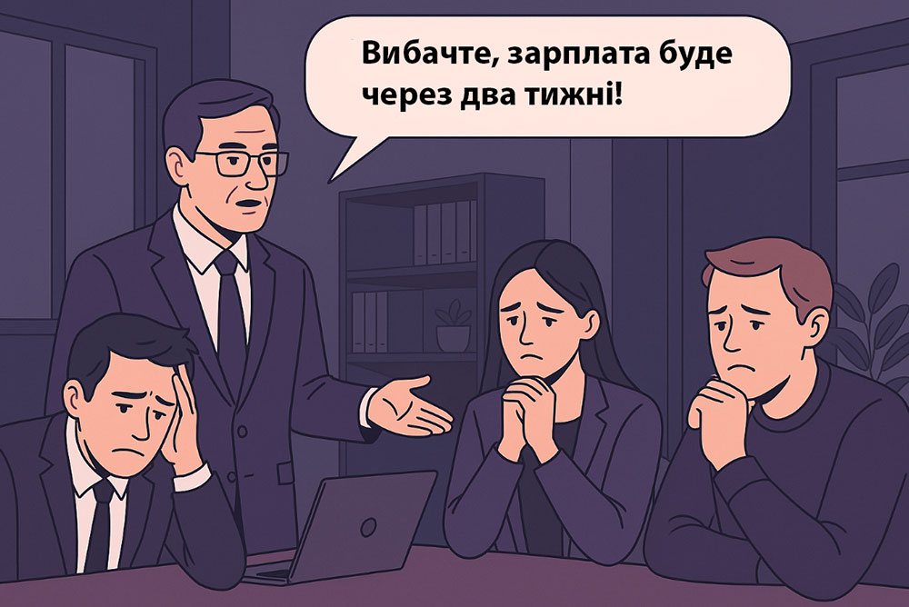 Руководитель сообщает, что зарплата задерживается – Dengidozp.com.ua