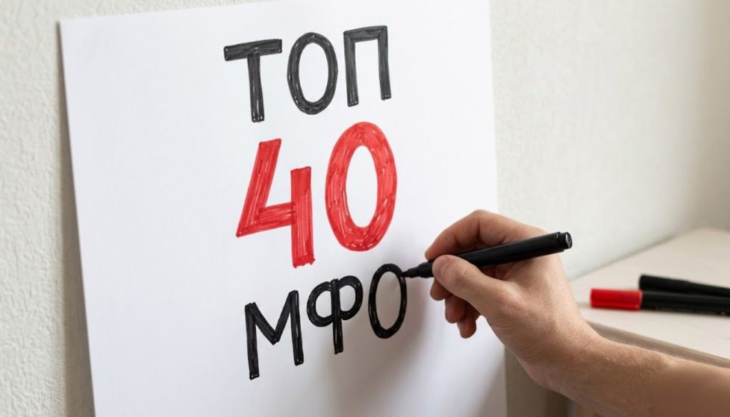 Топ 40 МФО Украины